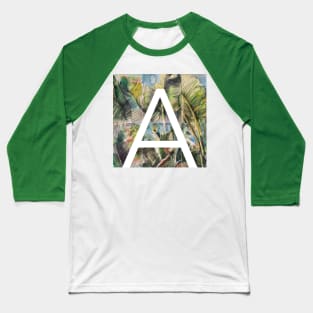 Alphabeth, letter A Baseball T-Shirt